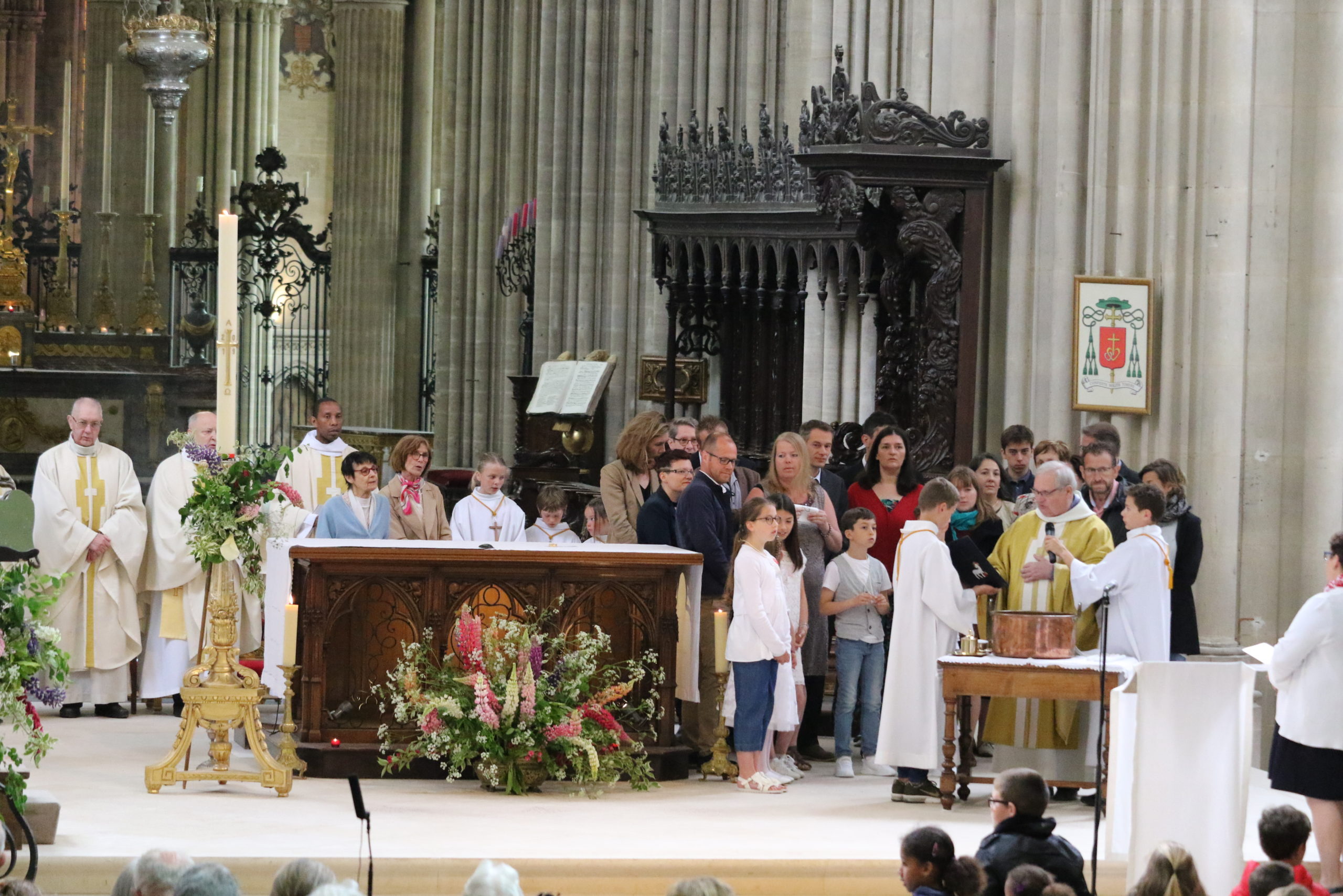 Messe cathédrale de Bayeux