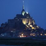 mont saint michel de nuit